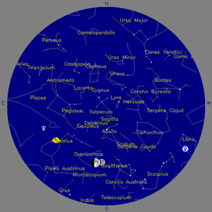 Sky Chart - click to enlarge