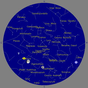 Sky Chart - click to enlarge