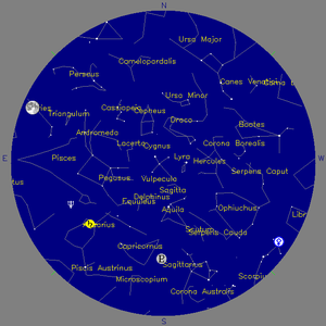 Sky Chart - click to enlarge