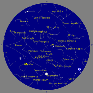 Sky Chart - click to enlarge