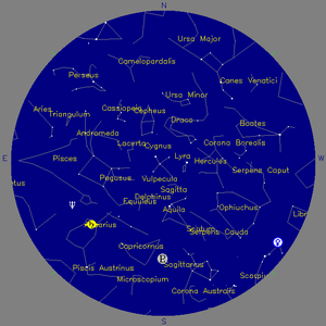 Sky Chart - click to enlarge