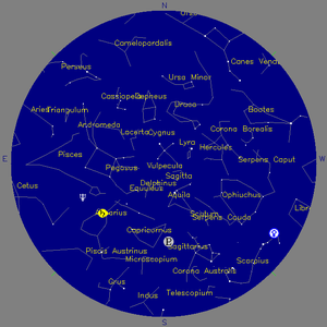 Sky Chart - click to enlarge