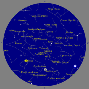 Sky Chart - click to enlarge