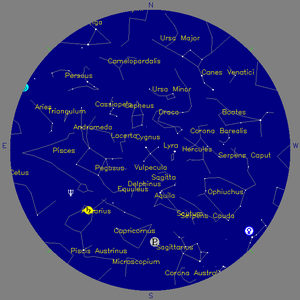 Sky Chart - click to enlarge