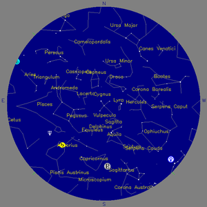 Sky Chart - click to enlarge