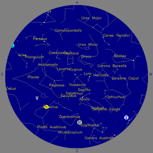 Sky Chart - click to enlarge