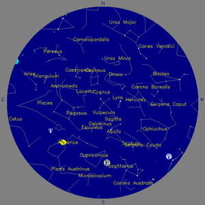 Sky Chart - click to enlarge