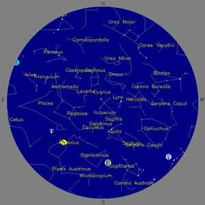 Sky Chart - click to enlarge