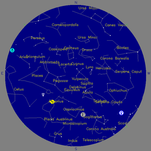 Sky Chart - click to enlarge
