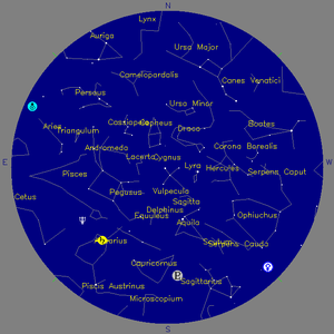 Sky Chart - click to enlarge