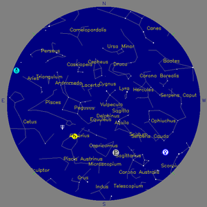 Sky Chart - click to enlarge