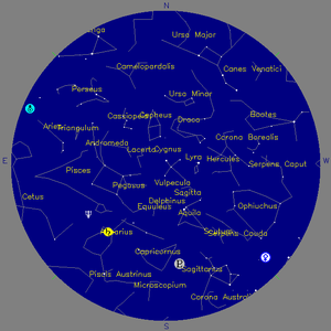 Sky Chart - click to enlarge