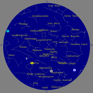 Sky Chart - click to enlarge