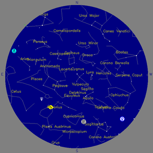 Sky Chart - click to enlarge