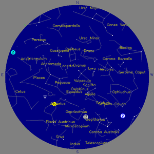 Sky Chart - click to enlarge