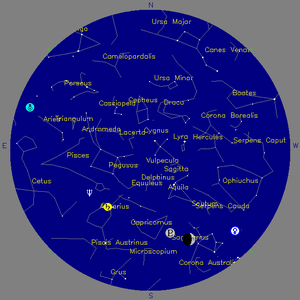 Sky Chart - click to enlarge