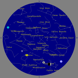 Sky Chart - click to enlarge