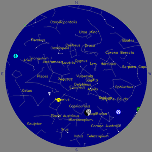 Sky Chart - click to enlarge