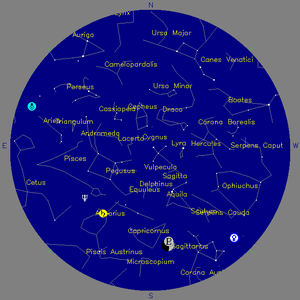 Sky Chart - click to enlarge