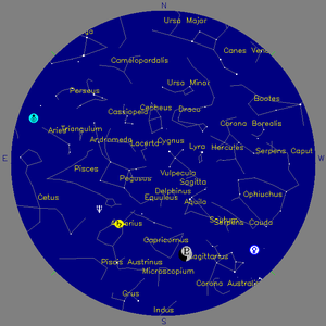 Sky Chart - click to enlarge