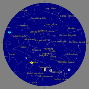 Sky Chart - click to enlarge