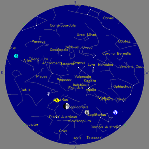 Sky Chart - click to enlarge