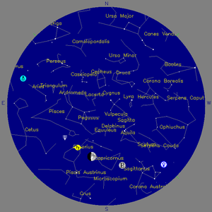Sky Chart - click to enlarge