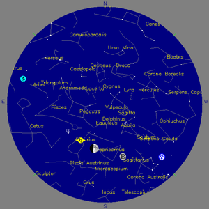 Sky Chart - click to enlarge