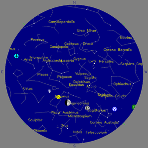 Sky Chart - click to enlarge