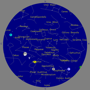 Sky Chart - click to enlarge