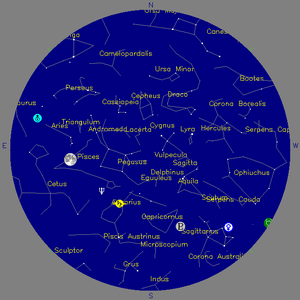 Sky Chart - click to enlarge