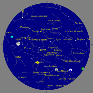 Sky Chart - click to enlarge