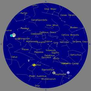 Sky Chart - click to enlarge