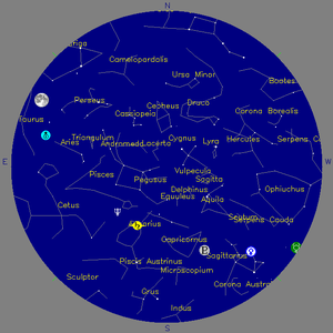 Sky Chart - click to enlarge