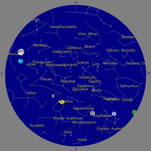 Sky Chart - click to enlarge