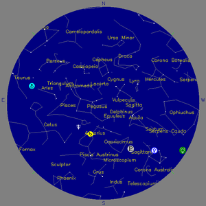 Sky Chart - click to enlarge