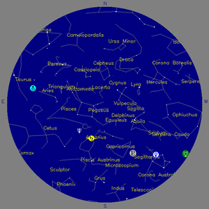 Sky Chart - click to enlarge