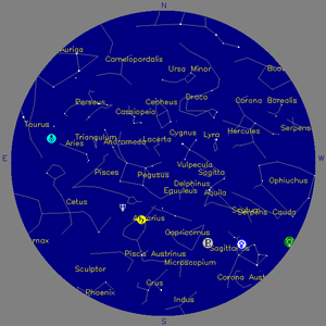 Sky Chart - click to enlarge