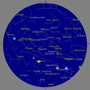 Sky Chart - click to enlarge