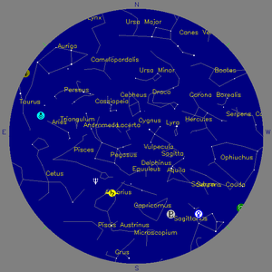 Sky Chart - click to enlarge