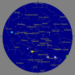 Sky Chart - click to enlarge