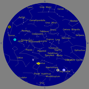 Sky Chart - click to enlarge