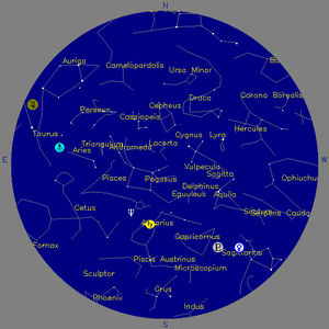 Sky Chart - click to enlarge