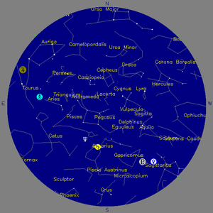 Sky Chart - click to enlarge