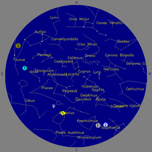 Sky Chart - click to enlarge