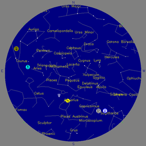 Sky Chart - click to enlarge