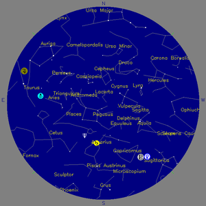 Sky Chart - click to enlarge