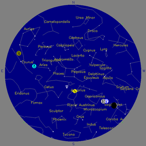 Sky Chart - click to enlarge