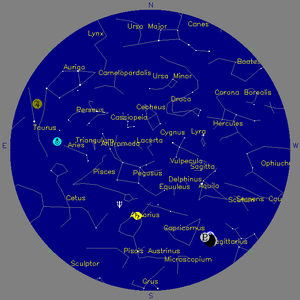 Sky Chart - click to enlarge
