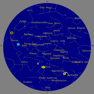 Sky Chart - click to enlarge